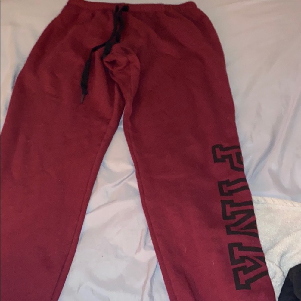 PINK maroon sweatpants